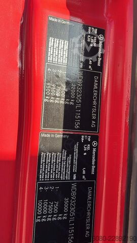3-way tipper Mercedes-Benz Actros 3246 (EPS / LAMES / MP2 / STEEL SUSP. / ...