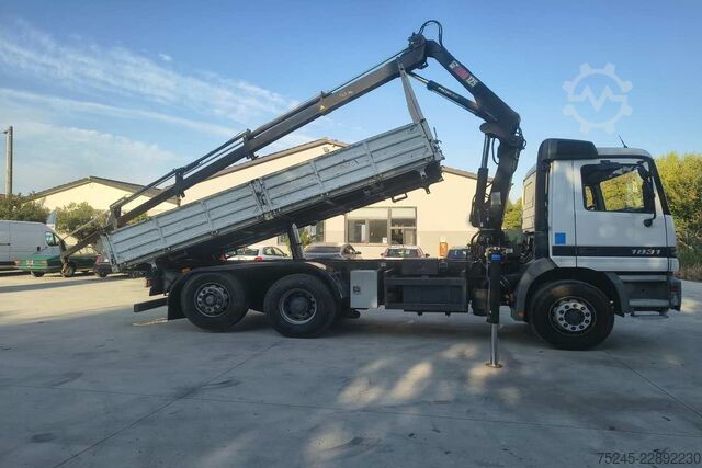 Tipper truck Mercedes-Benz Actros 1831 GRU E RIBALTABILE
