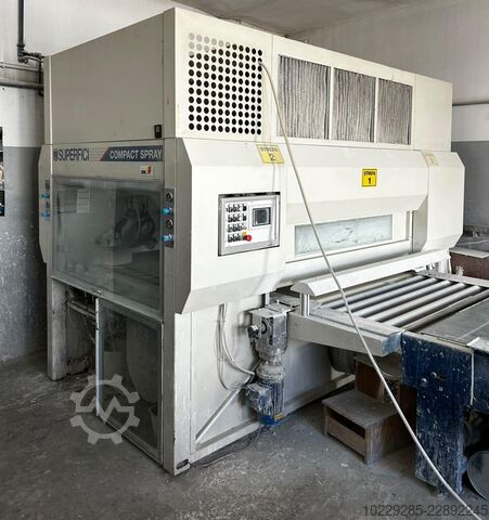 Superfici/Cefla+GRACO paint finishing line Superfici Compact Spray 1300