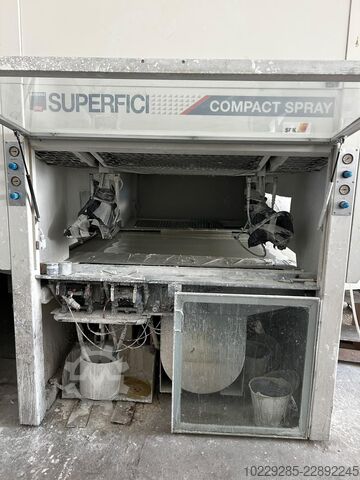 Superfici/Cefla+GRACO paint finishing line Superfici Compact Spray 1300
