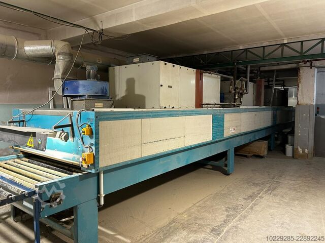 Superfici/Cefla+GRACO paint finishing line Superfici Compact Spray 1300