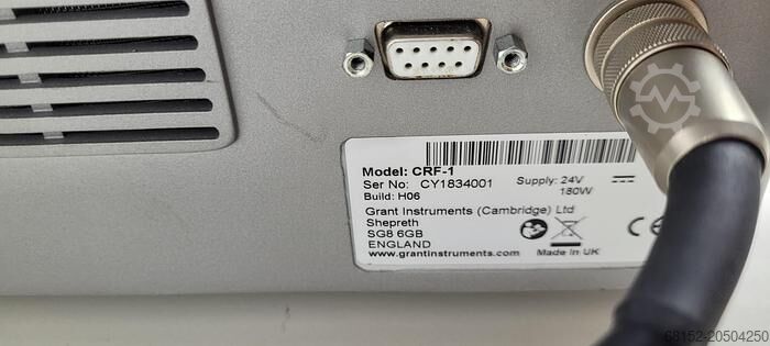 Grant CRF-1 Controlled Rate Freezer Grant CRF-1 Controlled Rate Freezer CRF-1 Controlled Rate Freezer