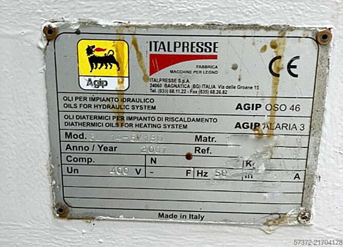 Formteilpresse Italpresse GL 14-6/180