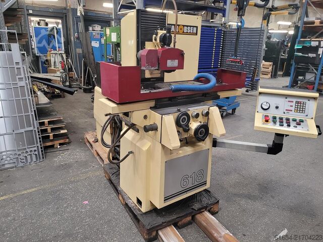 Gebrauchte Flachschleifmaschine Fabrikat Jakobsen Modell SJ 618 JAKOBSEN SJ 618