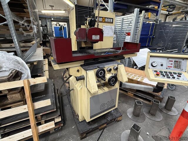 Gebrauchte Flachschleifmaschine Fabrikat Jakobsen Modell SJ 618 JAKOBSEN SJ 618