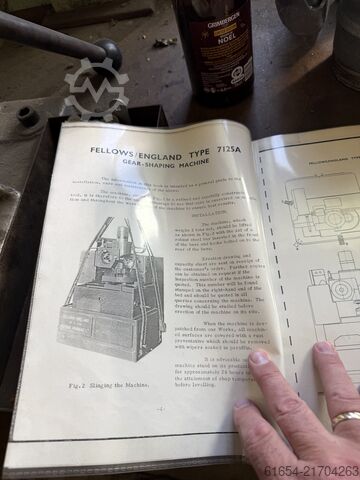 Gebrauchte Zahnradstoßmaschine, Fabrikat FELLWOS, Modell 7125 A FELLOWS 7125 A