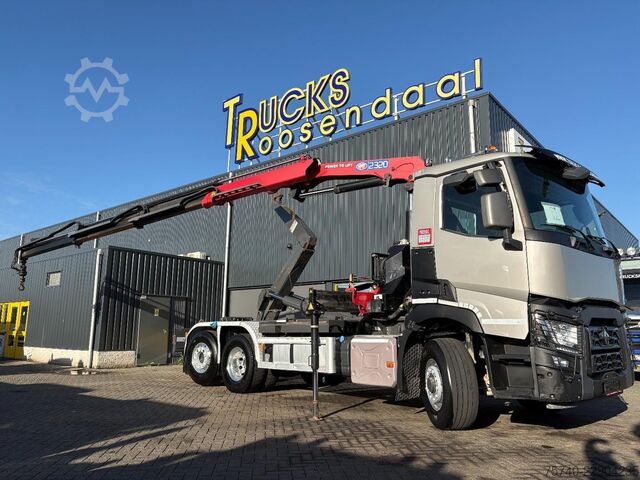 Hook arm system Renault C440 + HMF 2320 K3-- 3X EXT. + 6X2/4 HYDRO DRIV...