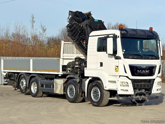 Truck mounted crane MAN TGS 35.440* HIAB 422 E-7 + JIB 75 X-4 + FUNK