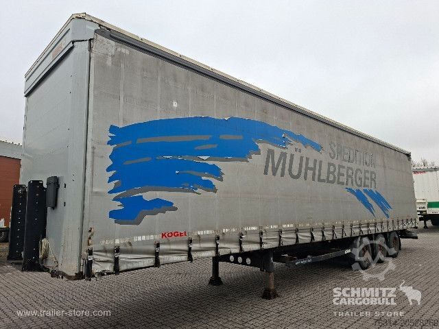 Auflieger mit Pritsche & Plane Kögel Curtainsider Mega
