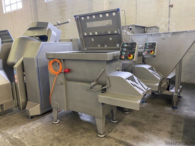 Twin shaft paddle mixer, Barmix 180L. Barsso Dubbele peddelmenger, Type Barmix 180L