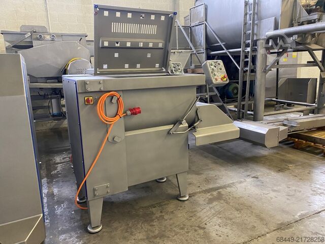 Twin shaft paddle mixer, Barmix 180L. Barsso Dubbele peddelmenger, Type Barmix 180L