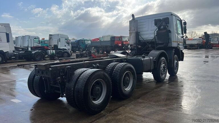 Chassis cab Mercedes-Benz Actros 4144 (TAMBOURS / EPS / MP2 / LAMES / GRA...