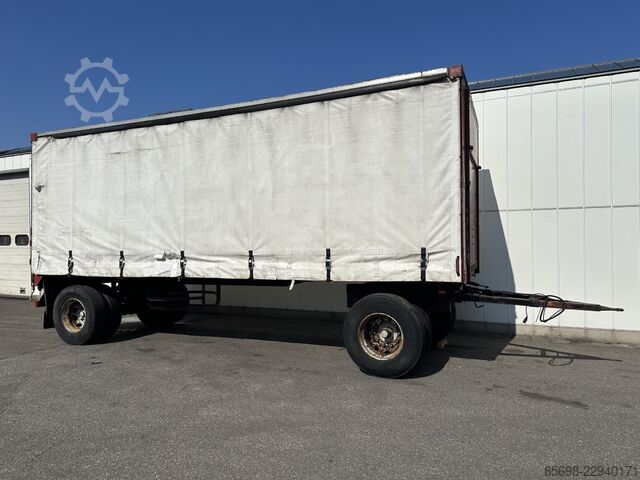 Harvesting trailer 735 x 245 cm, 20 ton  