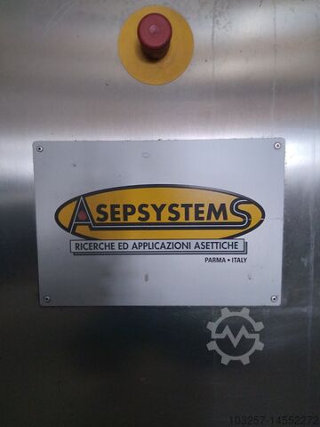Asepsystems Aseptic filler for drums Asepsystems with 2 heads 1"plug