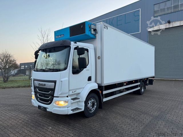 Refrigerated truck DAF LF 16.260 Tiefkühlkoffer mit Ladebordwand