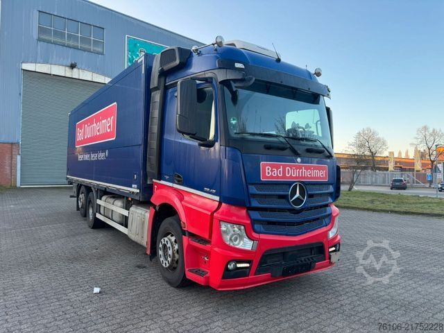 Box truck MERCEDES-BENZ Actros 2545 6x2 Getränkewagen