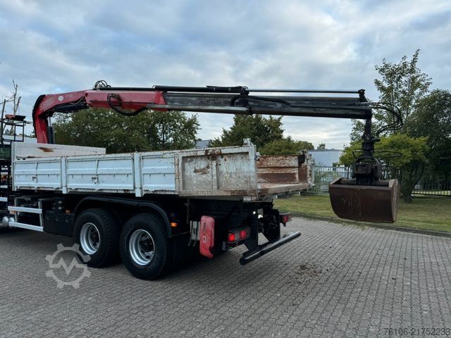 Truck mounted crane RENAULT Premium Lander 310.26 6x4 Kipper /Kran