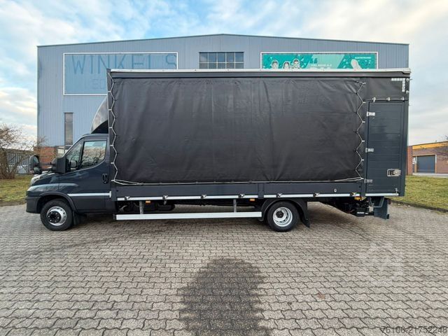 Curtain sider van IVECO Daily 72C18 Hi-Matic Pritsche Plane+LBW*Webasto*