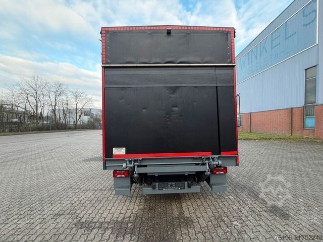 Curtain sider van IVECO Daily 72C18 Hi-Matic Pritsche Plane+LBW*Webasto*