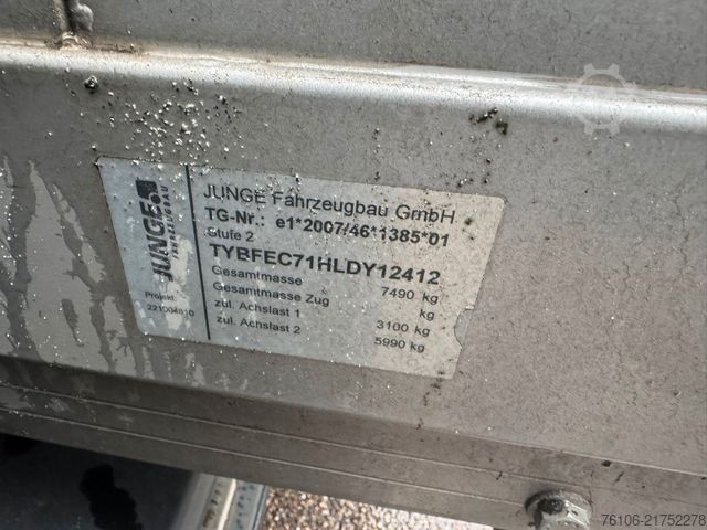 Box van FUSO Canter 7C18 Koffer mit Ladebordwand *Klima*