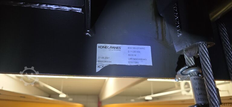 Brückenkran Konecranes 16T, Spannweite 22 m Koncecranes 