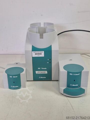 Metrohm 852 Tiranda Titration System Metrohm 852 Tiranda