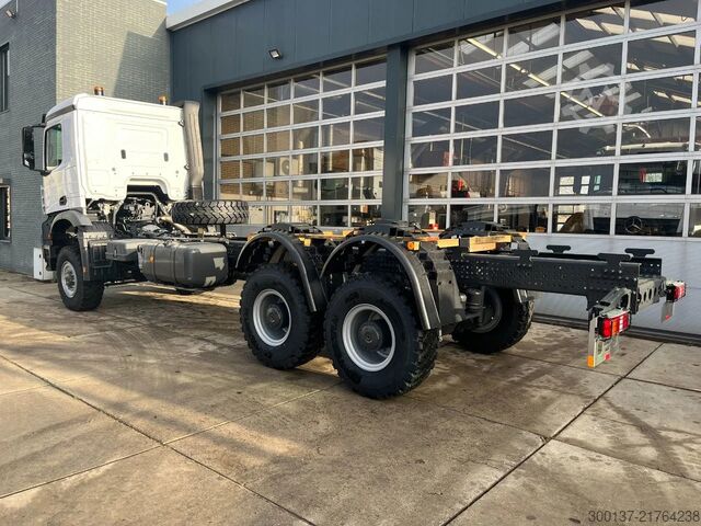Chassis with cab Mercedes-Benz Arocs 3340 A 6x6 Chassis Cabin