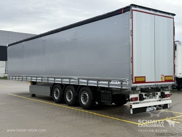 Auflieger mit Pritsche & Plane Schmitz Cargobull Curtainsider Standard