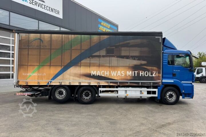 LKW mit Pritsche & Plane MAN TGS 26.440 6x2