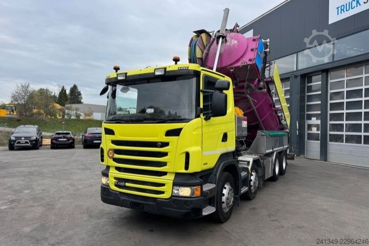 Saugwagen SCANIA R480 8x4 Kaiser Aquastar 3 Recycler