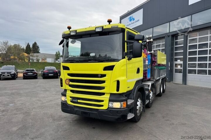Saugwagen SCANIA R480 8x4 Kaiser Aquastar 3 Recycler