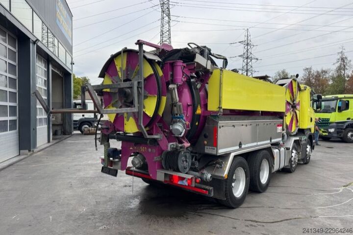 Saugwagen SCANIA R480 8x4 Kaiser Aquastar 3 Recycler