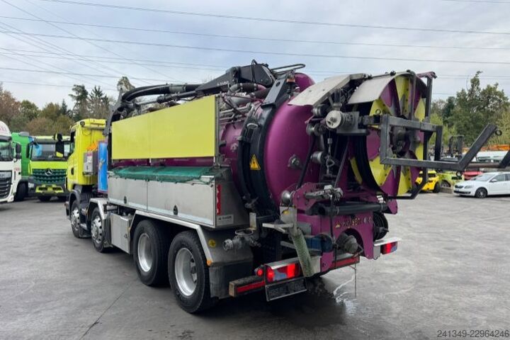 Saugwagen SCANIA R480 8x4 Kaiser Aquastar 3 Recycler