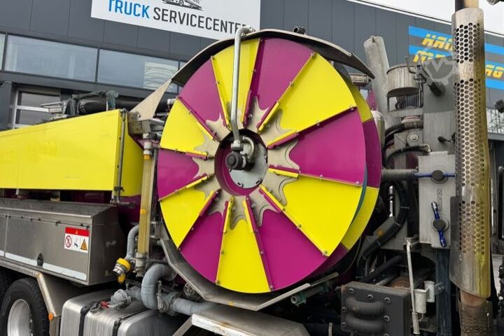 Saugwagen SCANIA R480 8x4 Kaiser Aquastar 3 Recycler