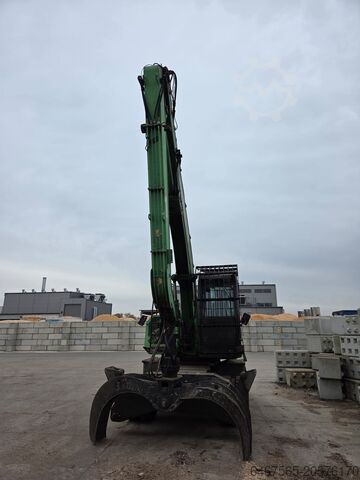 Radlader für Holz Sennebogen 723