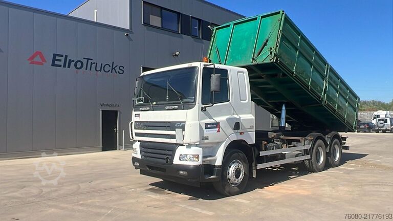 3-way tipper DAF CF 85.380 (EURO 3 / LAMES / GRAND PONT / STEEL ...