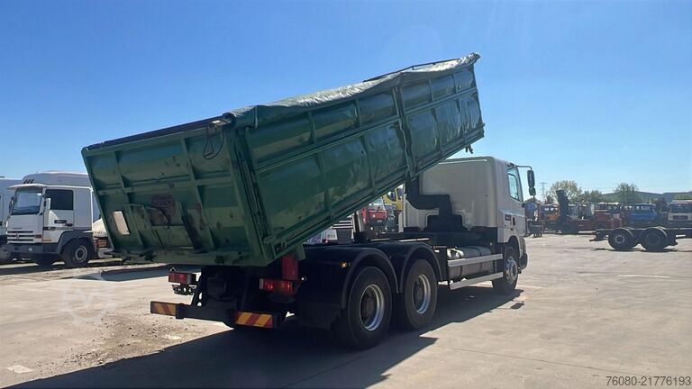 3-way tipper DAF CF 85.380 (EURO 3 / LAMES / GRAND PONT / STEEL ...