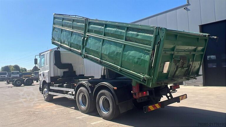 3-way tipper DAF CF 85.380 (EURO 3 / LAMES / GRAND PONT / STEEL ...