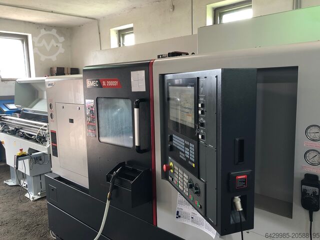 CNC lathe SMEC SL2000ASY