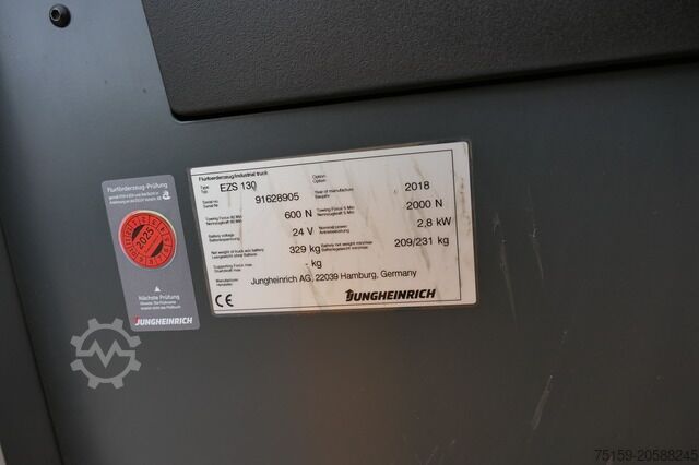 Sonstige jungheinrich EZS 130 Schlepper Batterie 06/2021
