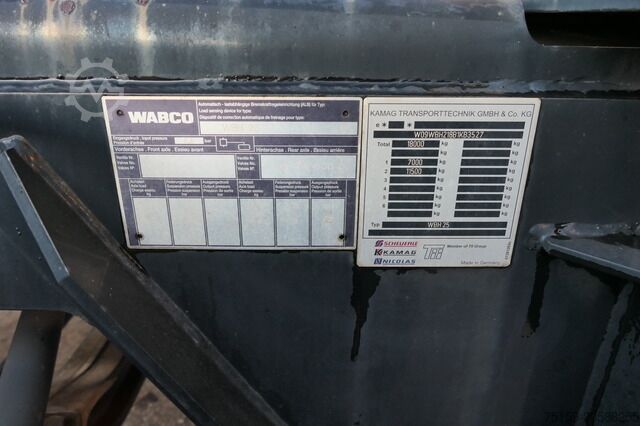 Swap body truck mercedes-benz KAMAG WBH 25 Wiesel Terberg Umsetzfahrz. KLIMA AHK