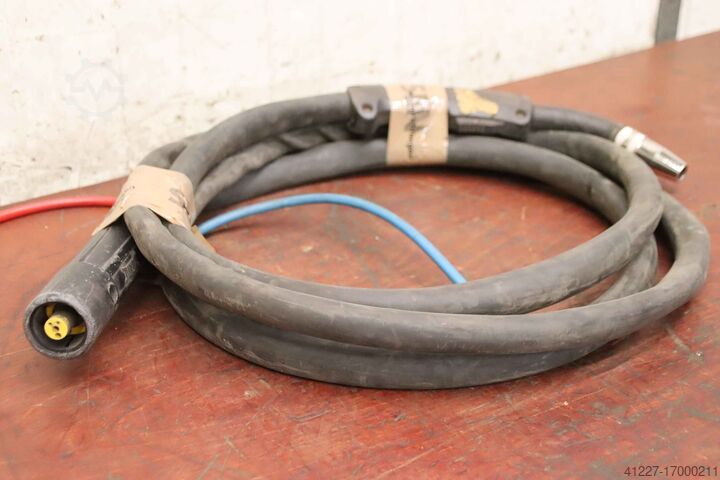 MIG/MAG Schlauchpaket Dinse 4,3 m wassergekühlt