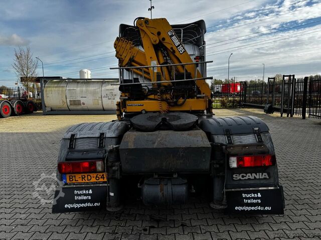 Kranwagen Scania P114-340 + HIAB 19-5 crane + remote / Euro-3 / ...