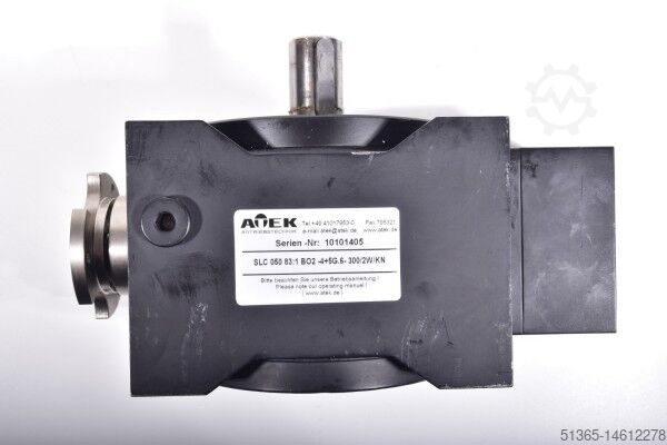 Worm gear Atek SLC 050 83:1 BO2-4+5G.6-300/2W/KN