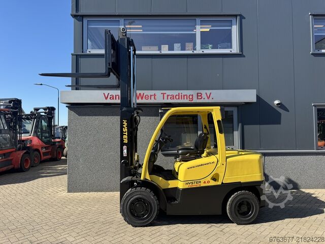 Hyster H4.0FT6 Duplo 260 Freelift / Sideshift 4th function Diesel 2012 Container truck HYSTER H4.0FT6 Duplo 260 Freelift / Sideshift 4e functie Diesel 2012 Container truck