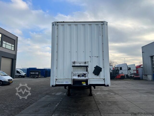 Box body Krone SD / Closed Box / Dhollandia / 1x Lift Axle