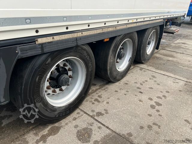 Box body Krone SD / Closed Box / Dhollandia / 1x Lift Axle