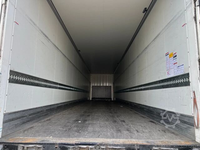 Box body Krone SD / Closed Box / Dhollandia / 1x Lift Axle