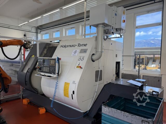 CNC turning and milling center Nakamura-Tome Super Mill WY-250