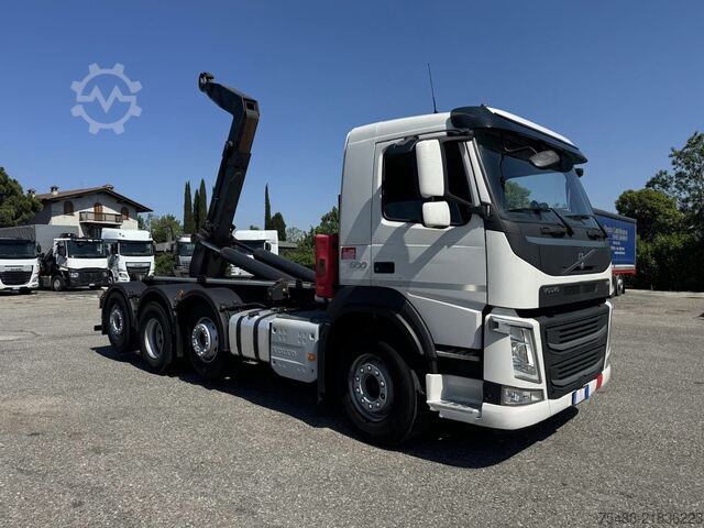 4-Achs TRIDEM 8x2 Volvo FM 500 GANCIO SCARRABILE 4 TON